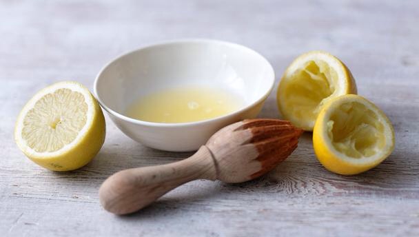 You will need the juice of one medium lemon