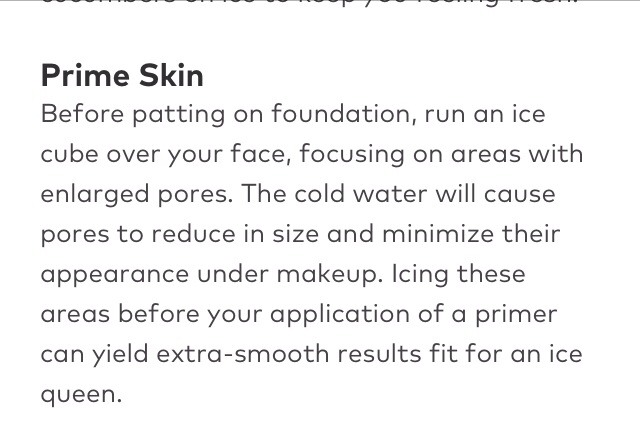 Ice Beauty Secrets