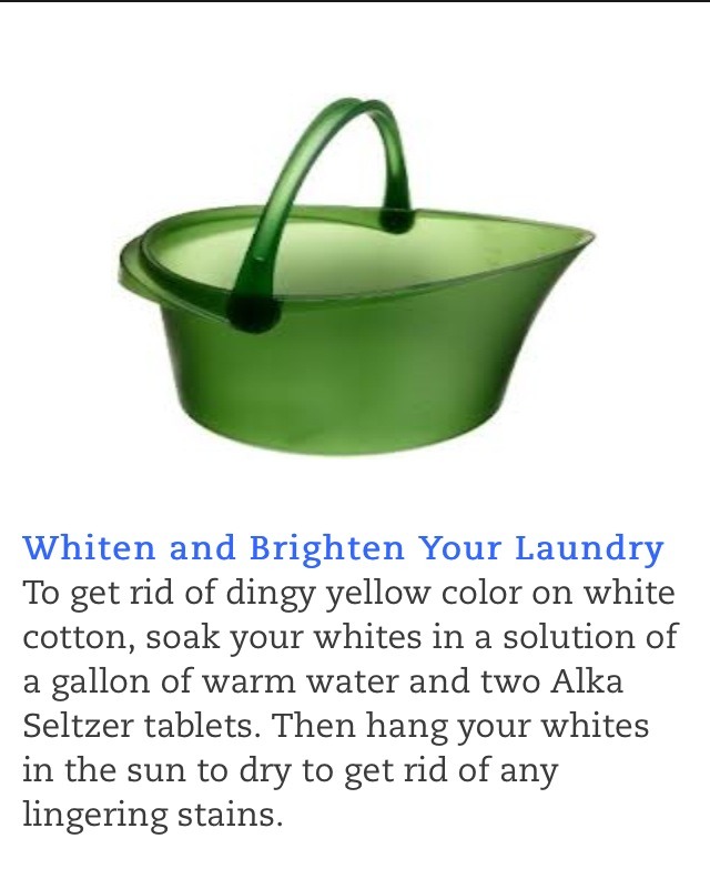 " 17 Alternative Uses For Alka- Seltzer"👌