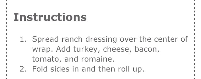 Turkey Ranch Club Wrap