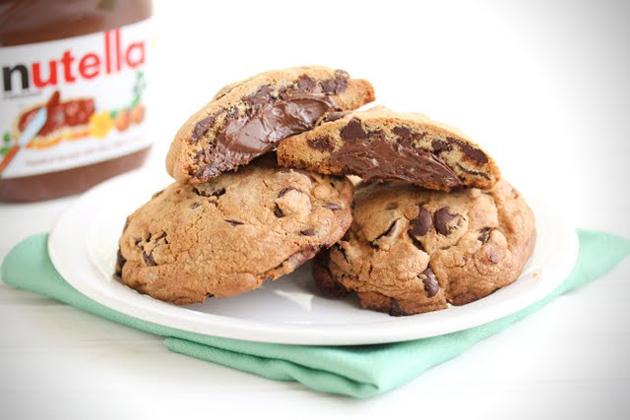 Chunky Nutella chips!