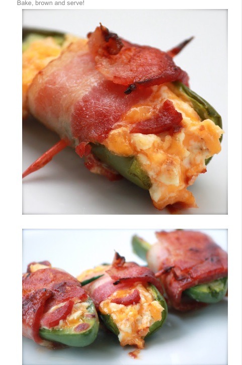 Cheesy BBQ Bacon Jalapeño  Roll Ups! Ummm Yum! 