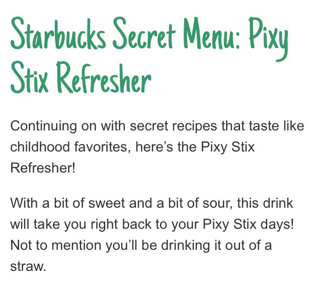 ✨☕️What To Order From Starbucks And How To Order It Part3⃣☕️✨