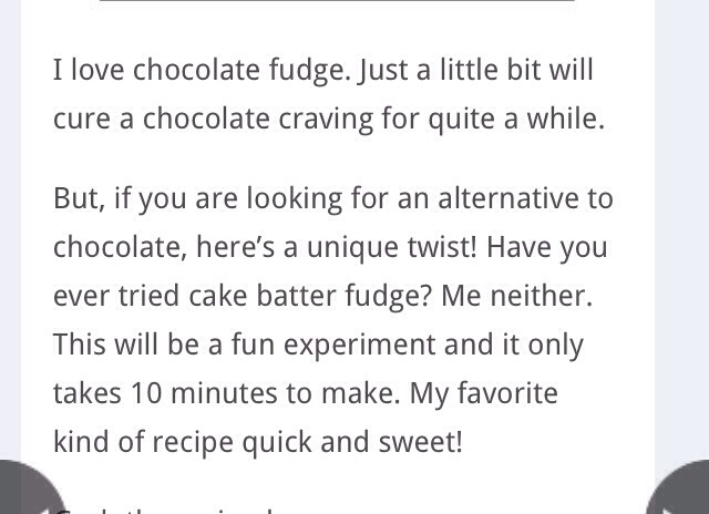 See Recipe --> Next Page
OK 2 Like π
Tap repeatedly on picture/screen for better viewing. STRETCH size with fingers, slide photo up or down. Click Done to return.