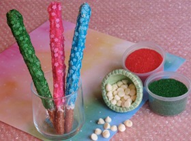 Pretzel Fairy wands