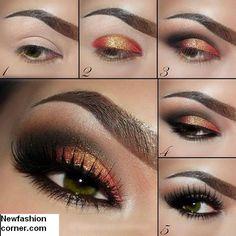 14 Step By Step Fall  Eye Makeup Tutorials!!!!!