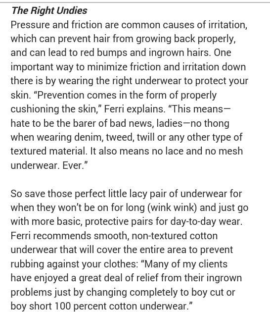 Get Rid Off Those Little Red Bumps That Appear After Shavng\waxing Bikini Area#tipit
