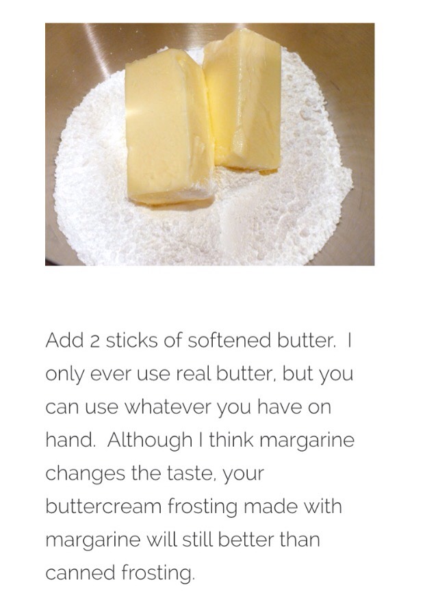 "The Best Buttercream Frosting"