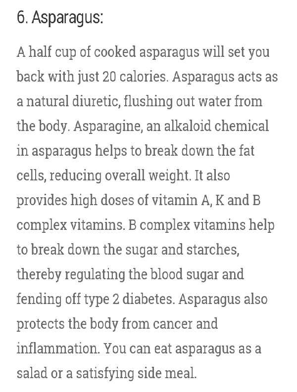 25 Zero Calorie Foods!