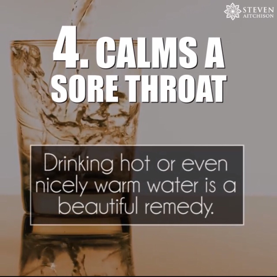 Think Again Before Drinking Cold Water. 