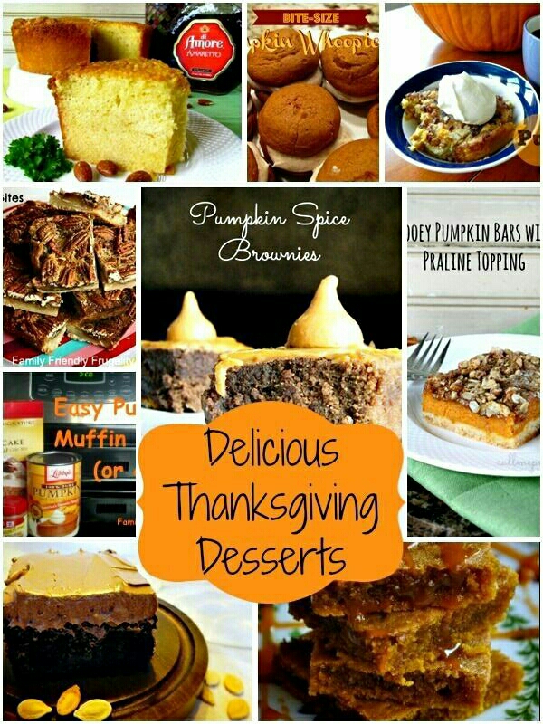 Thanksgiving desserts #Friendsgiving