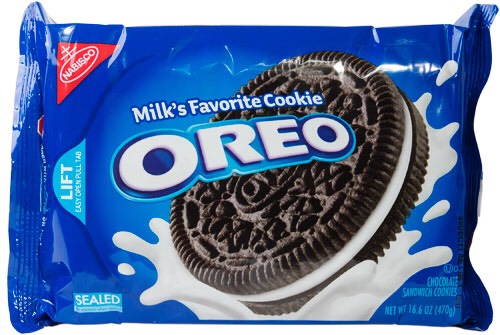 One pack of oreos