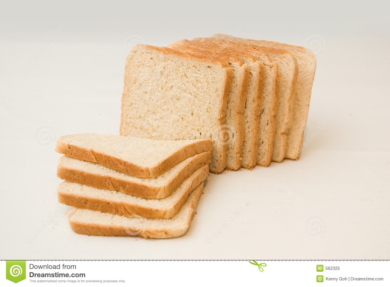 One slice of bread for every toastie roll you want 