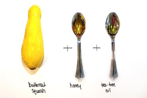 Squash For blemished skin