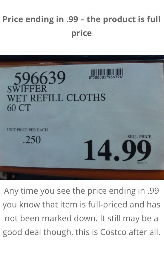 Some Costco Pricing "secrets"! ⓣ