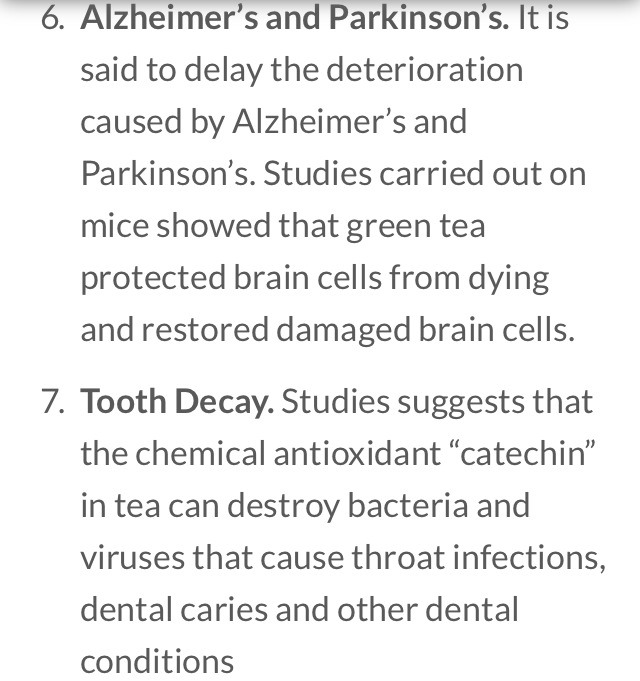 Benefits Of Drinking Green Tea!☕️