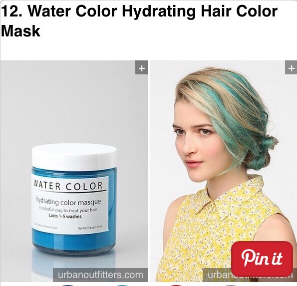 Moisture while adding a spash of color that gradually washes away. -$24.50