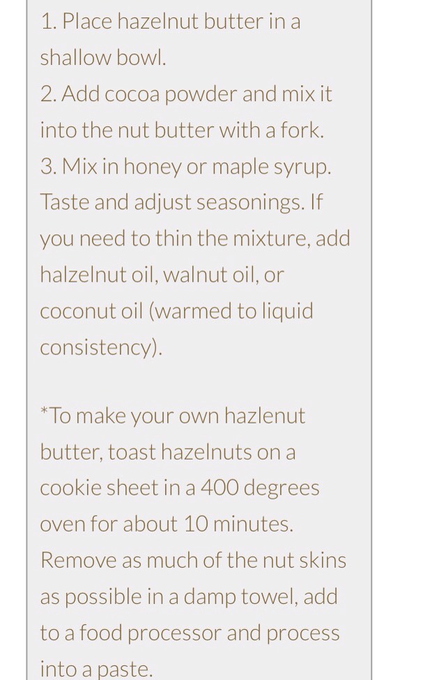3 Ingredient Homemade Nutella 