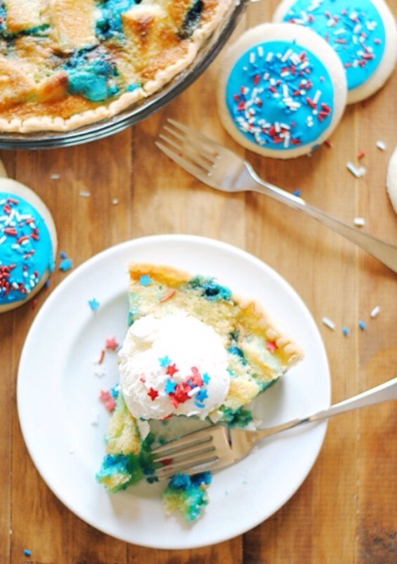 Sugar cookie pie 