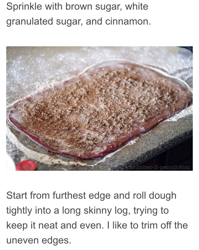 Red Velvet Cake Mix Cinnamon Rolls