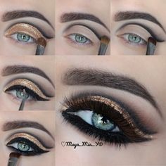 🍂🍃🍁Fall & Winter Eye makeup Tutorials🍂🍃🍁 
