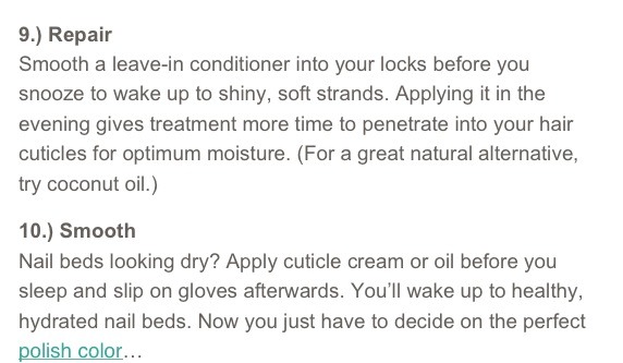 Overnight Beauty Secrets