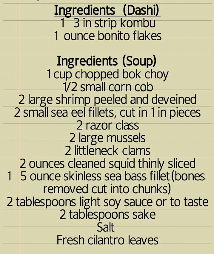 Spicy Seafood Soup