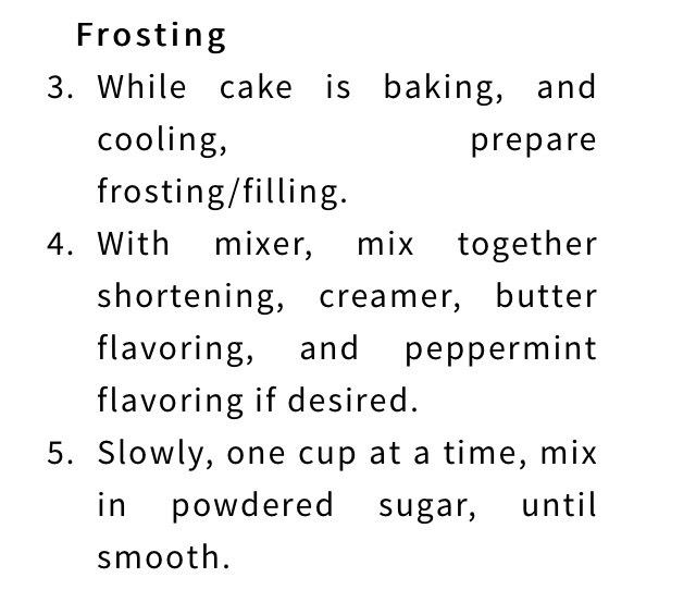 Peppermint Mocha Crunch Cake!