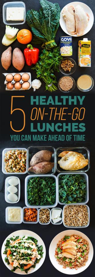 Not great about planning your take-to-work lunches? Here’s a step-by-step guide to doing just that!