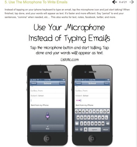 20 Awesome iPhone Tips And Tricks.