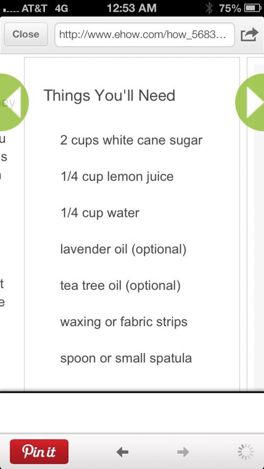 How To Remove Body Hair With Suger