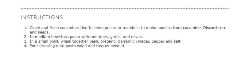 "Cucumber Pasta Salad" - Easy, Fresh, And Delicious. Perfect As A Side Or Appetizer.