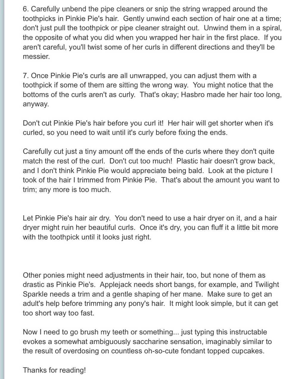 How To Perm You Pretty Pony (or Barbie) Hair✨