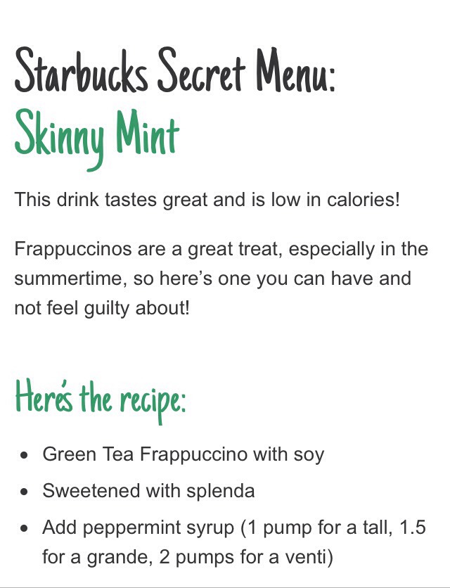 ✨☕️What To Order From Starbucks And How To Order It Part 2⃣☕️✨