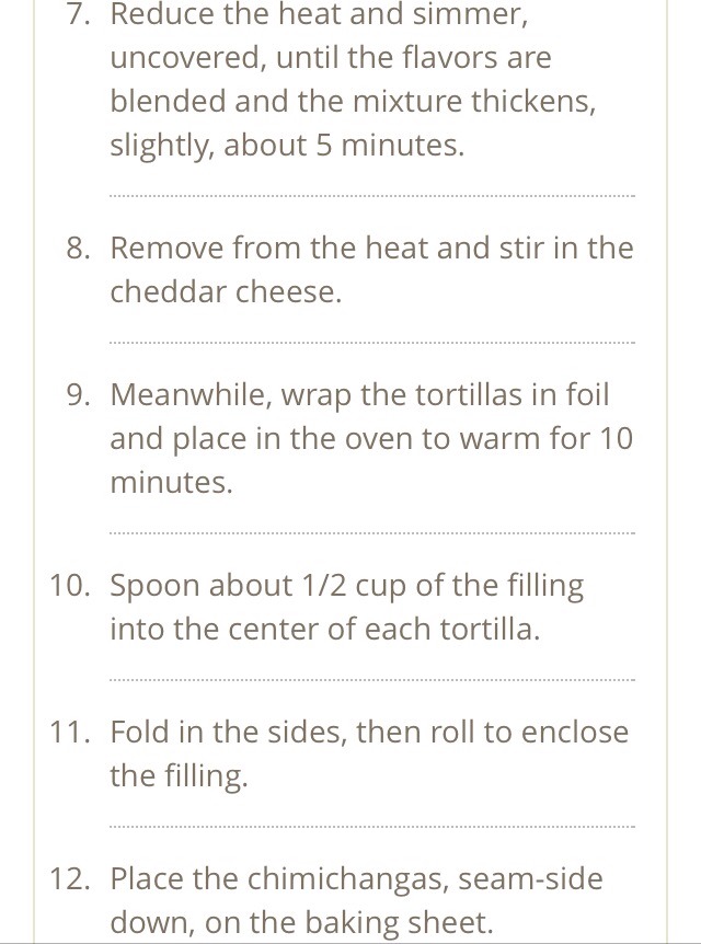 Skinny Chimichangas! Must Try!