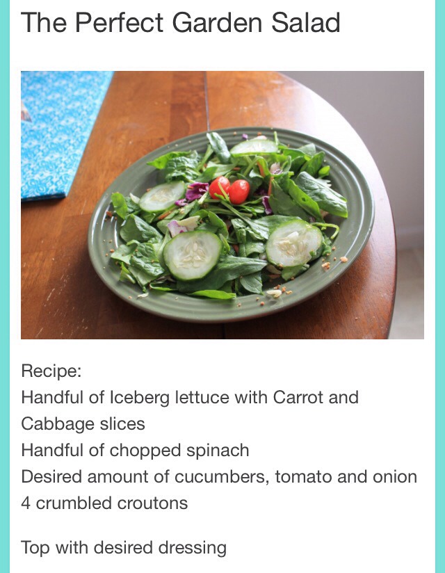 Perfect Garden Salad 