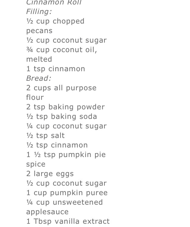 Delightful Double Crumb Cinnamon Roll Pumpkin Bread 