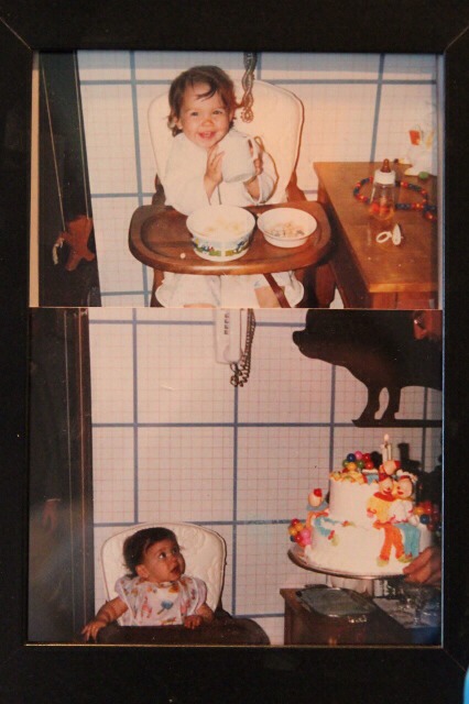 7.Dig up old photos of you and your spouse

Somehow babies seem to change every single day. Ask your parents for old photos of you as a baby, and compare them to your current little one. It's fun to find the similarities!