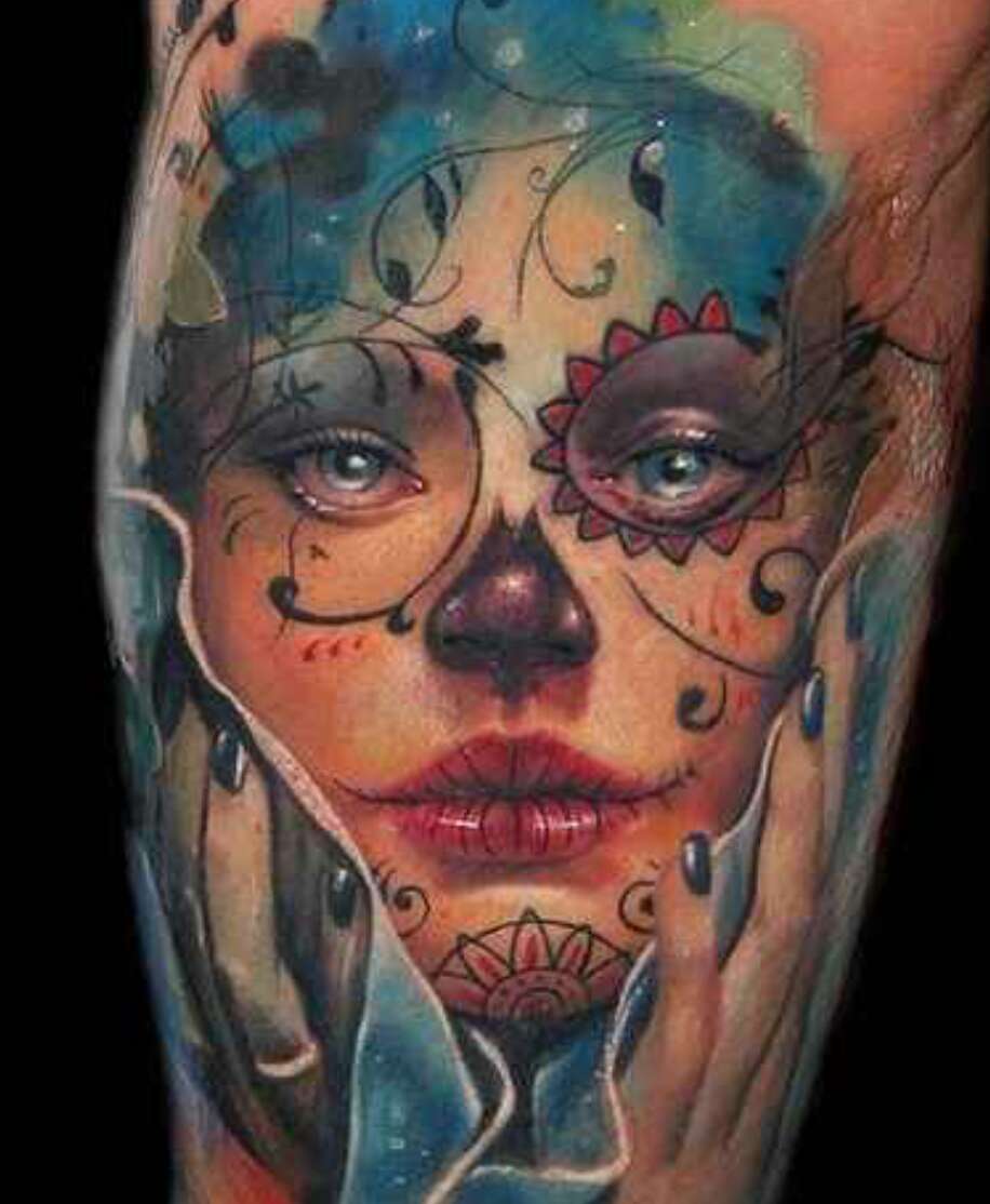 Amazing Sugar Skull Tattoos!