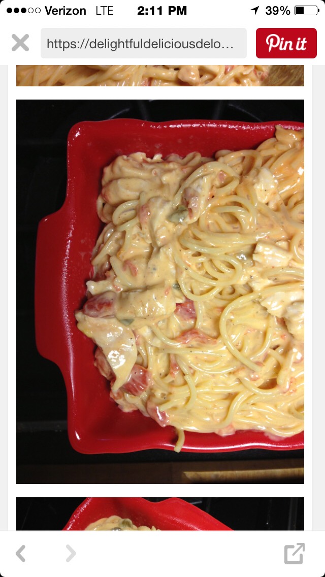 Easy Spicy Southern Chicken Spaghetti 🍝🐔