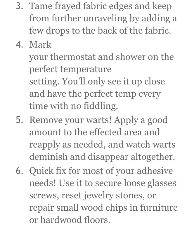 2⃣0⃣ Household Uses For Clear Nail Polish! 🙏
