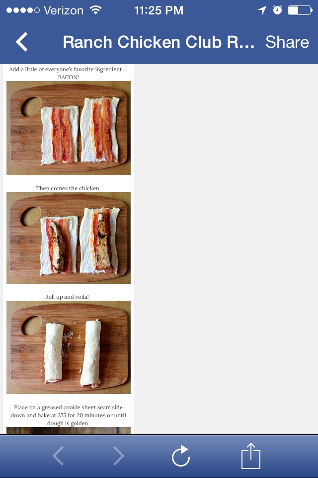 Ranch Chicken Club Roll Ups ! #tipit
