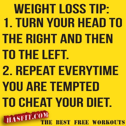 Saying no can keep off potential pounds