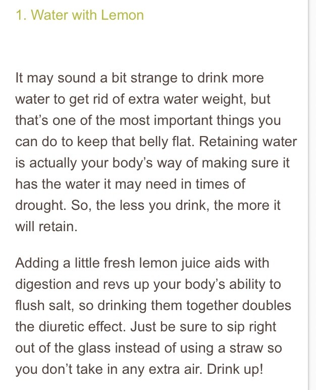 Top 10 Flat Belly Foods 👙