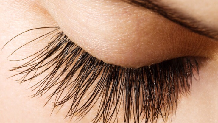 Putting Vaseline on your eyelashes (especially over night) will make them grow longer and thicker.