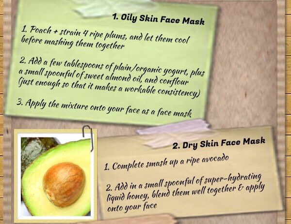 Homemade Ce Masks Recipes For Different Skin Types. 