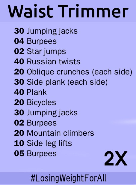  Skinny Waste Workouts!! :-))