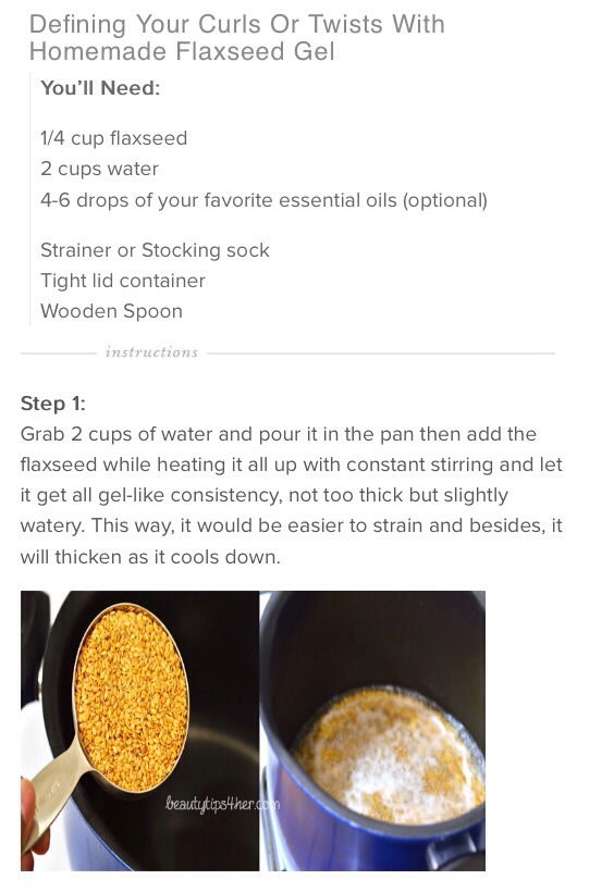Homemade Natural Hair Gel – Pacify Unruly Hair with Herbal Styling Gels
