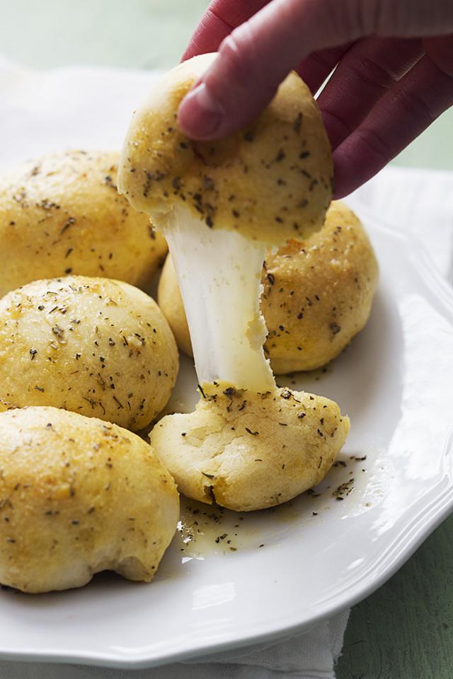Garlic Parmesan Cheese Bombs