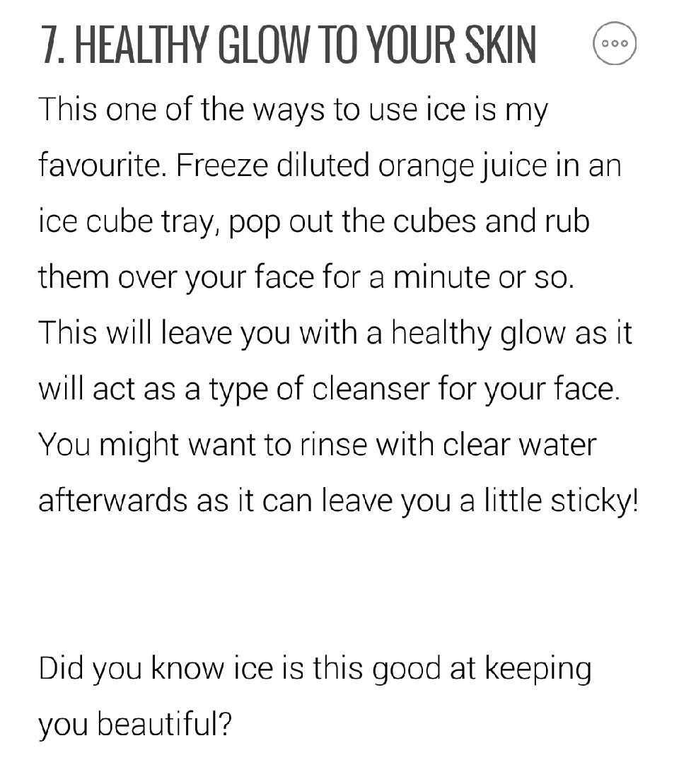 7 Amazing Ways To Use Ice In Your Beauty Routine!